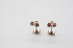 Earrings Tüten - Peach Raspberry Nougat