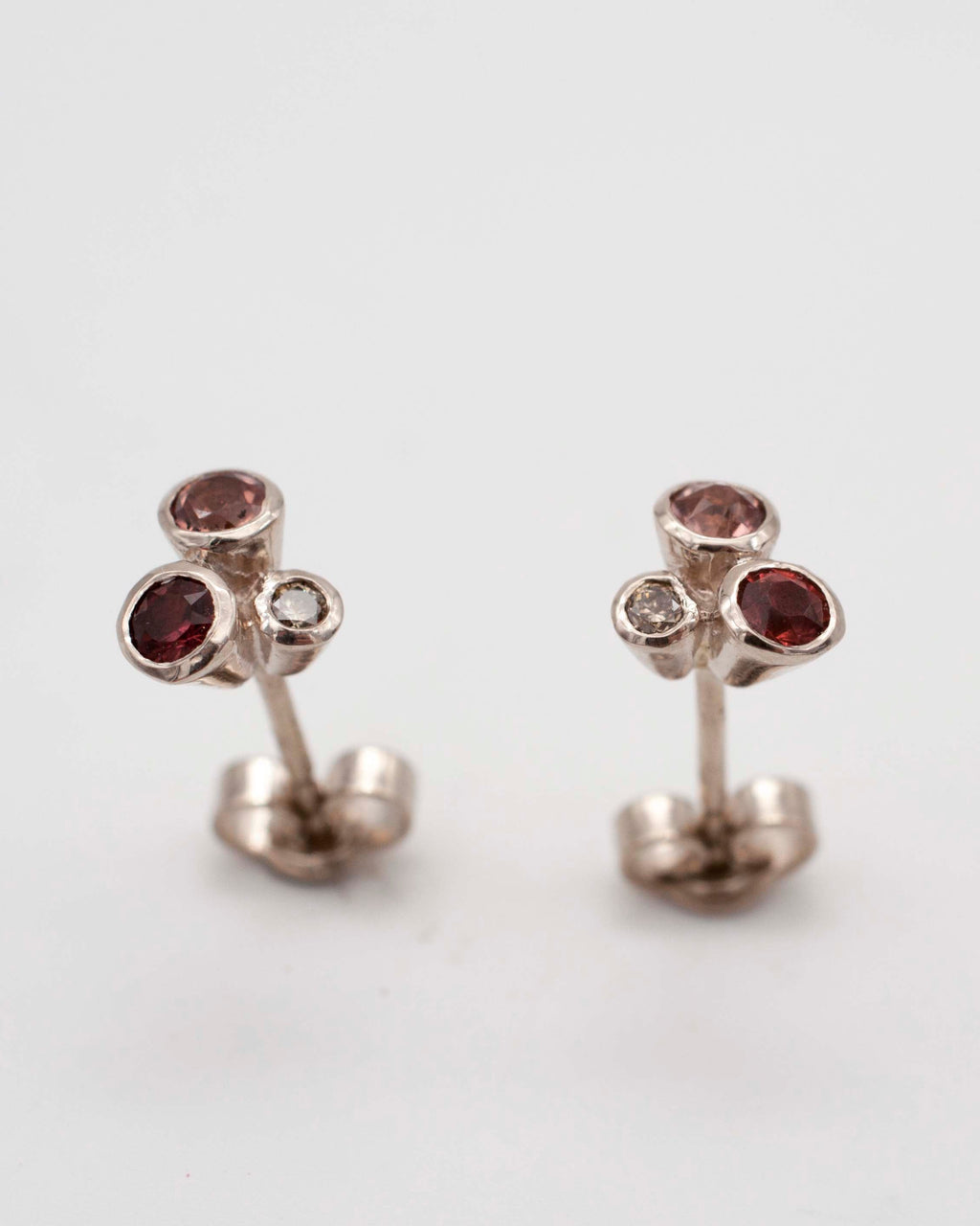 Earrings Tüten - Peach Raspberry Nougat