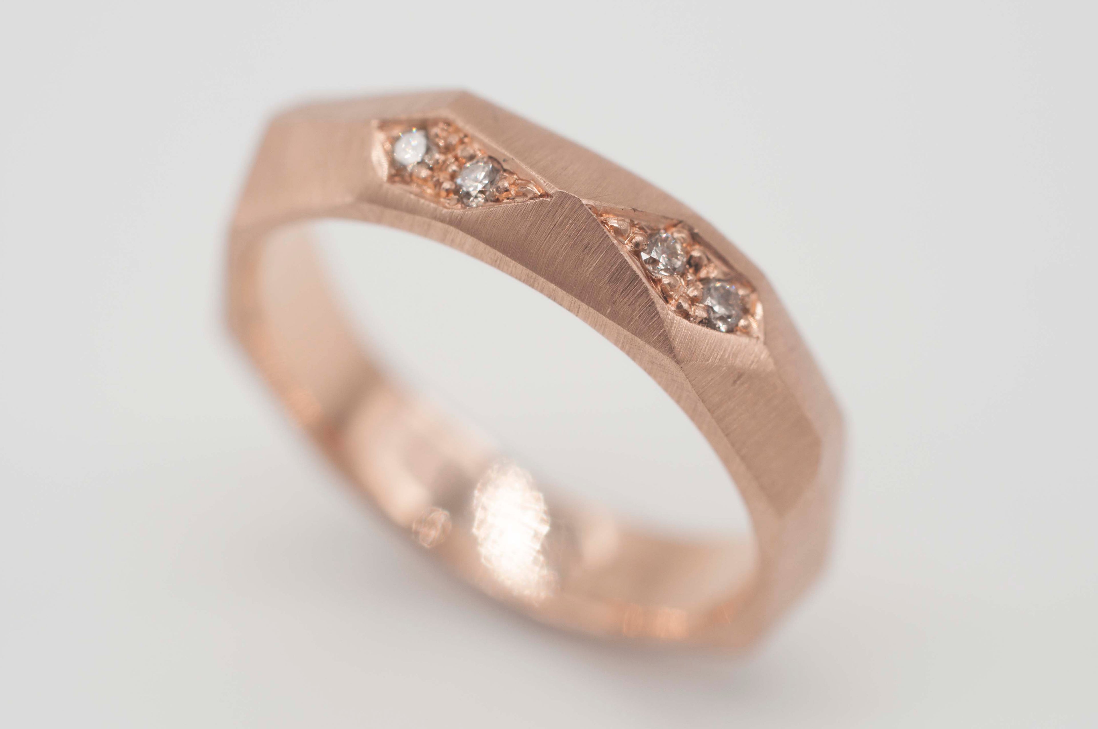 Ring Geometric Rock - Oreon