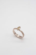 Ring Seeigel - Navette Diamant