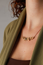 Necklace Skyline - Cape Town with Brown Diamonds