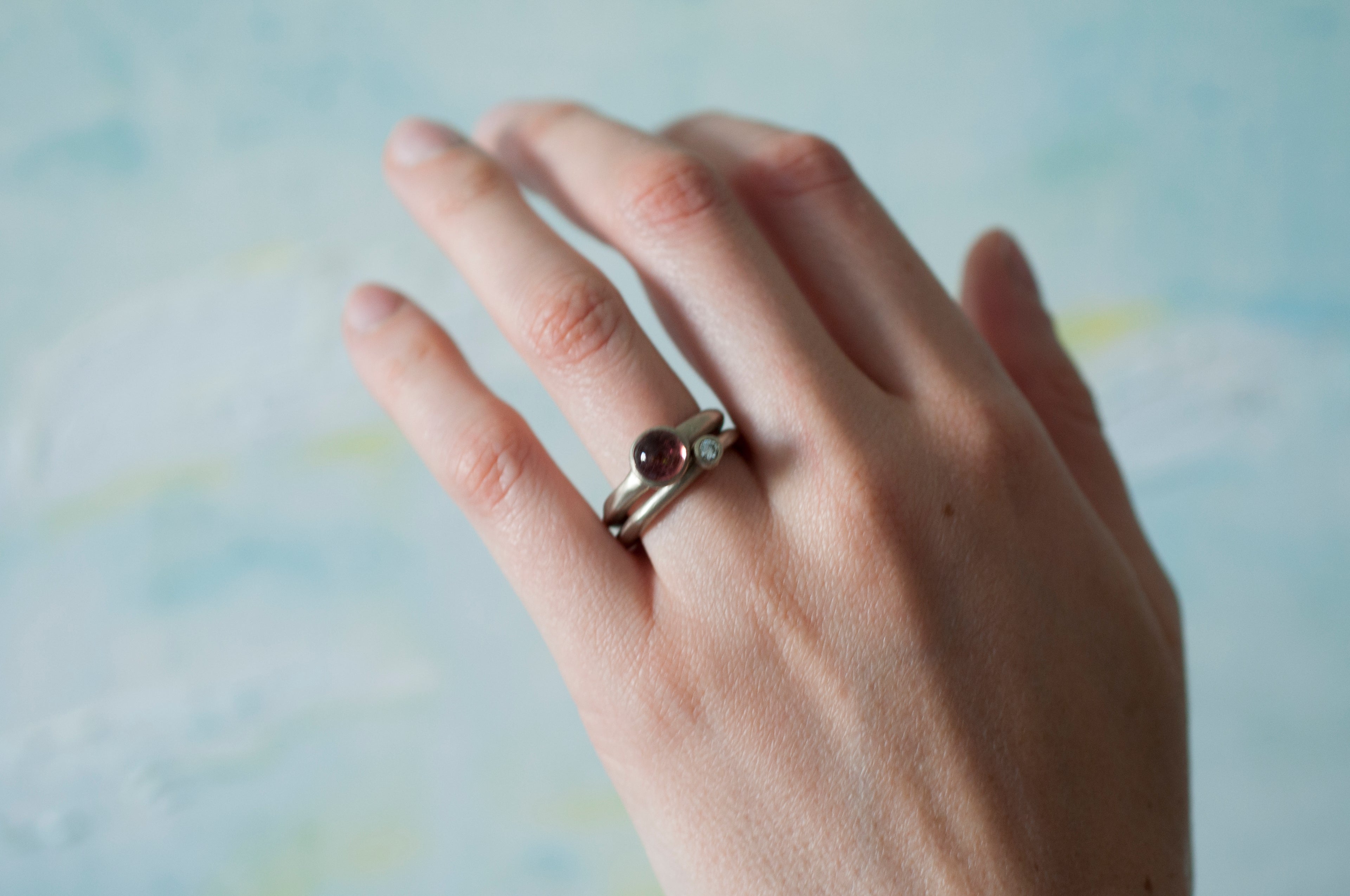 Ring - Pebbles - Gold mit Diamant image 13