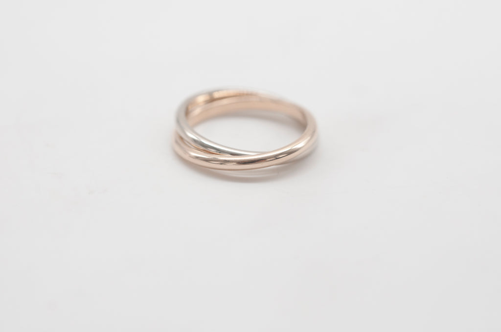 Eheringe - Verschlungen aus recyceltem Gold image 5