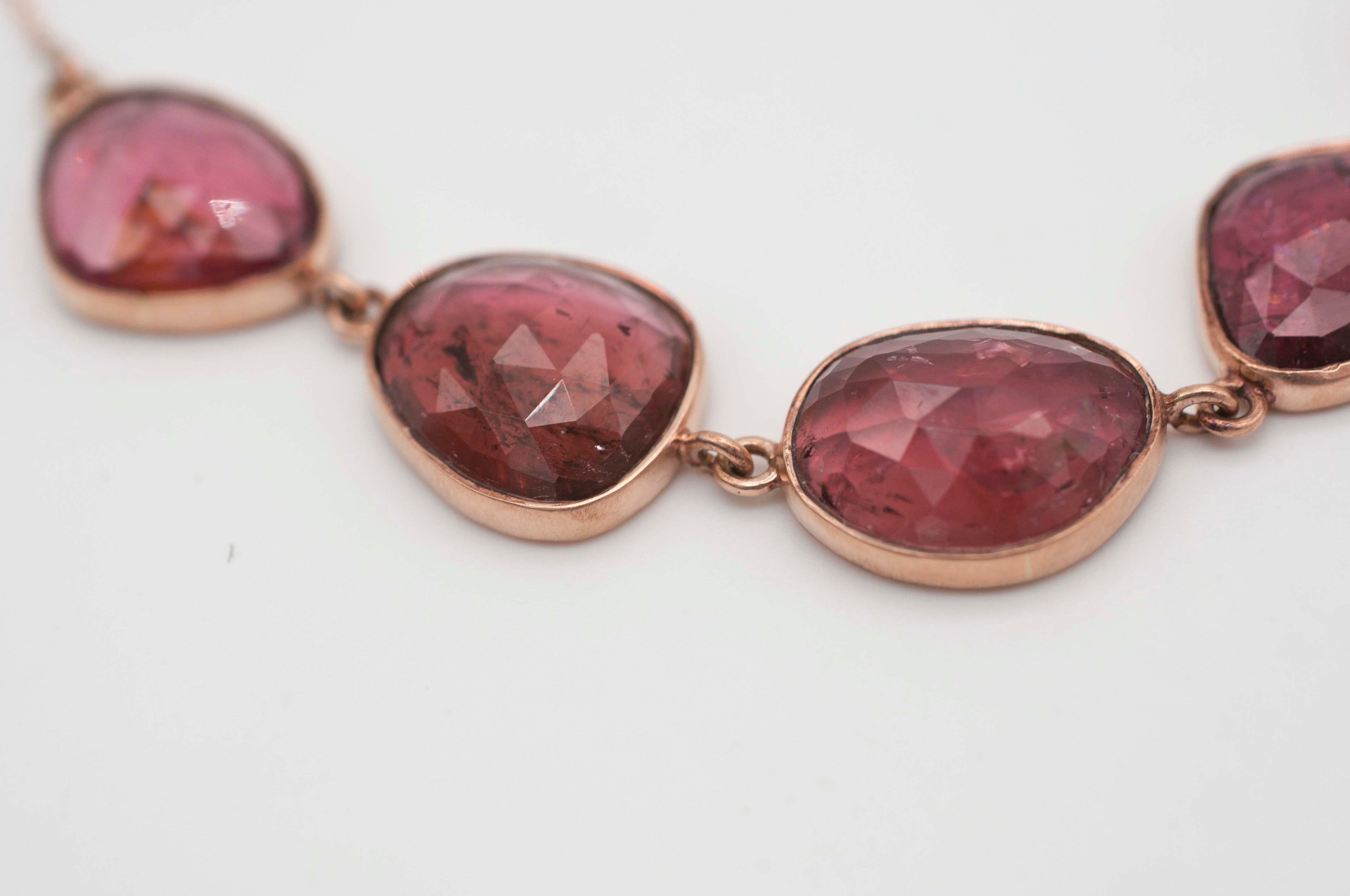 Kette - Turmalin - Waldbeere image 2