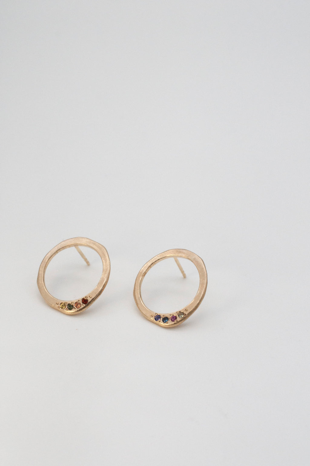 Ohrringe - Pebbles - Regenbogen image 2