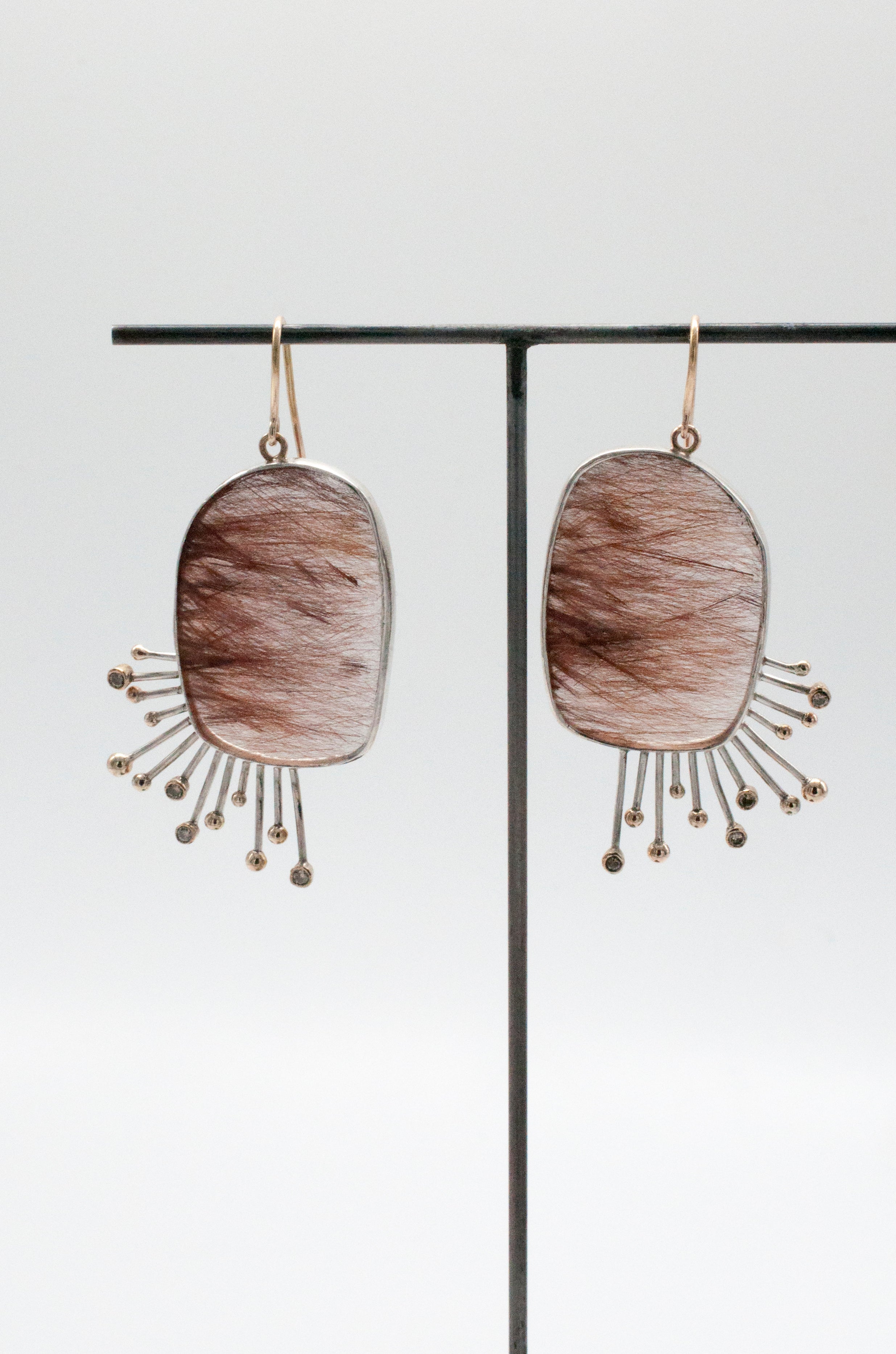 Ohrringe Rutilquarz image 8