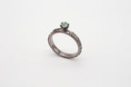 Ring - Weltenbummler - Canberra -  schwarz rhodiniert image 11