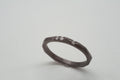 Ring Geometric Rock aus Tantal image 2