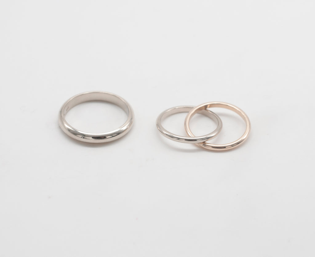 Eheringe - Verschlungen aus recyceltem Gold image 4