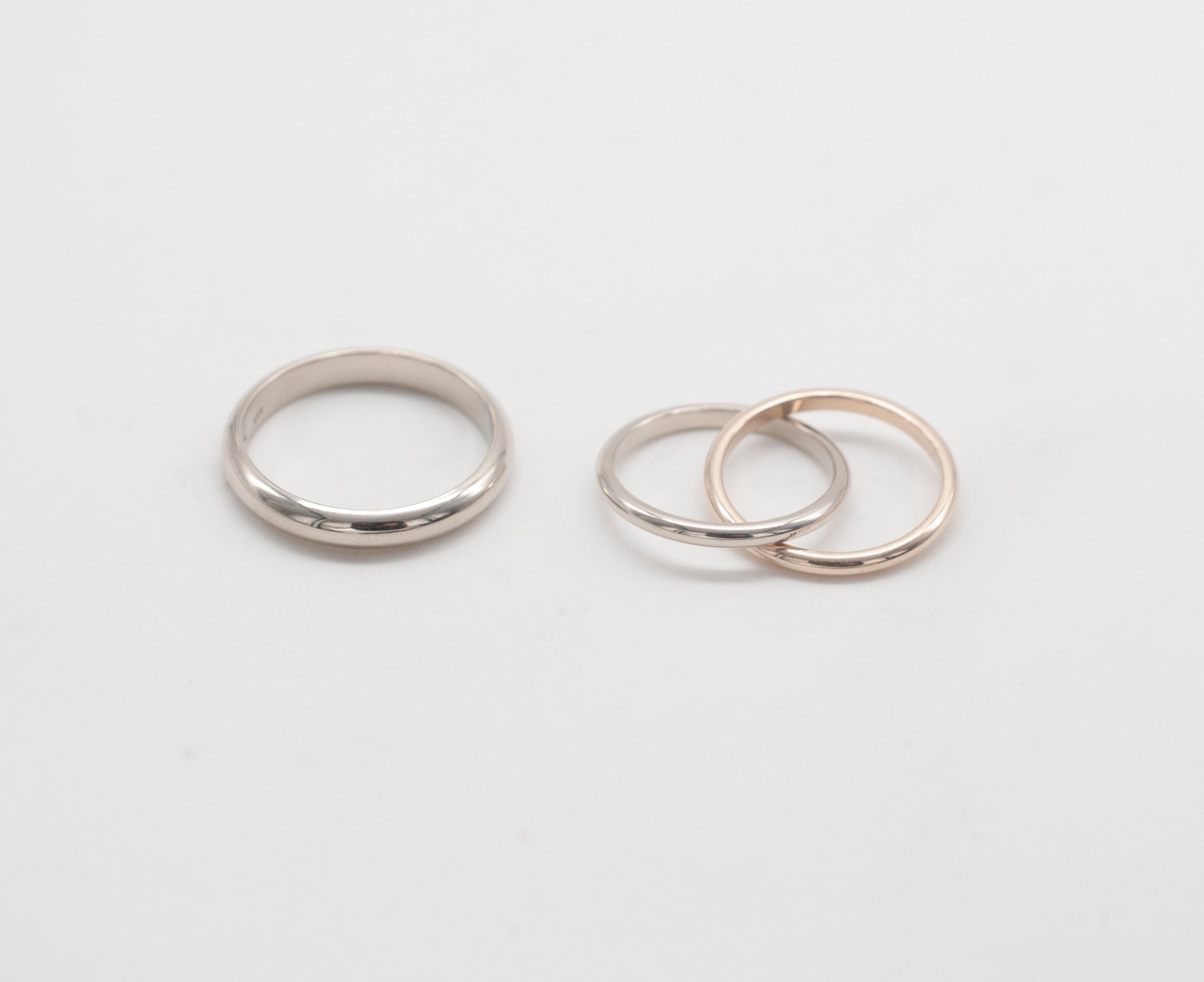 Eheringe - Verschlungen aus recyceltem Gold image 4