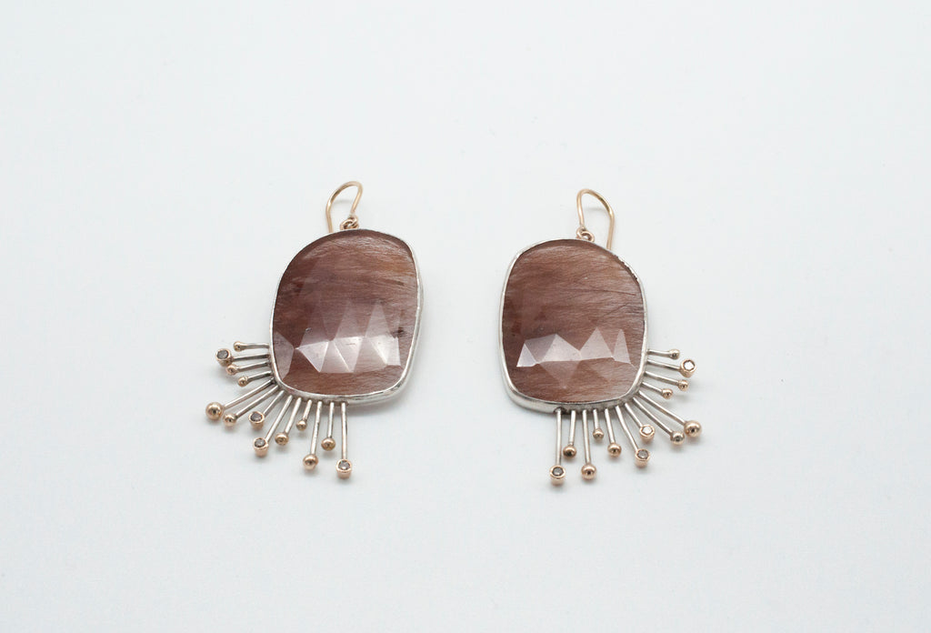 Ohrringe Rutilquarz image 2