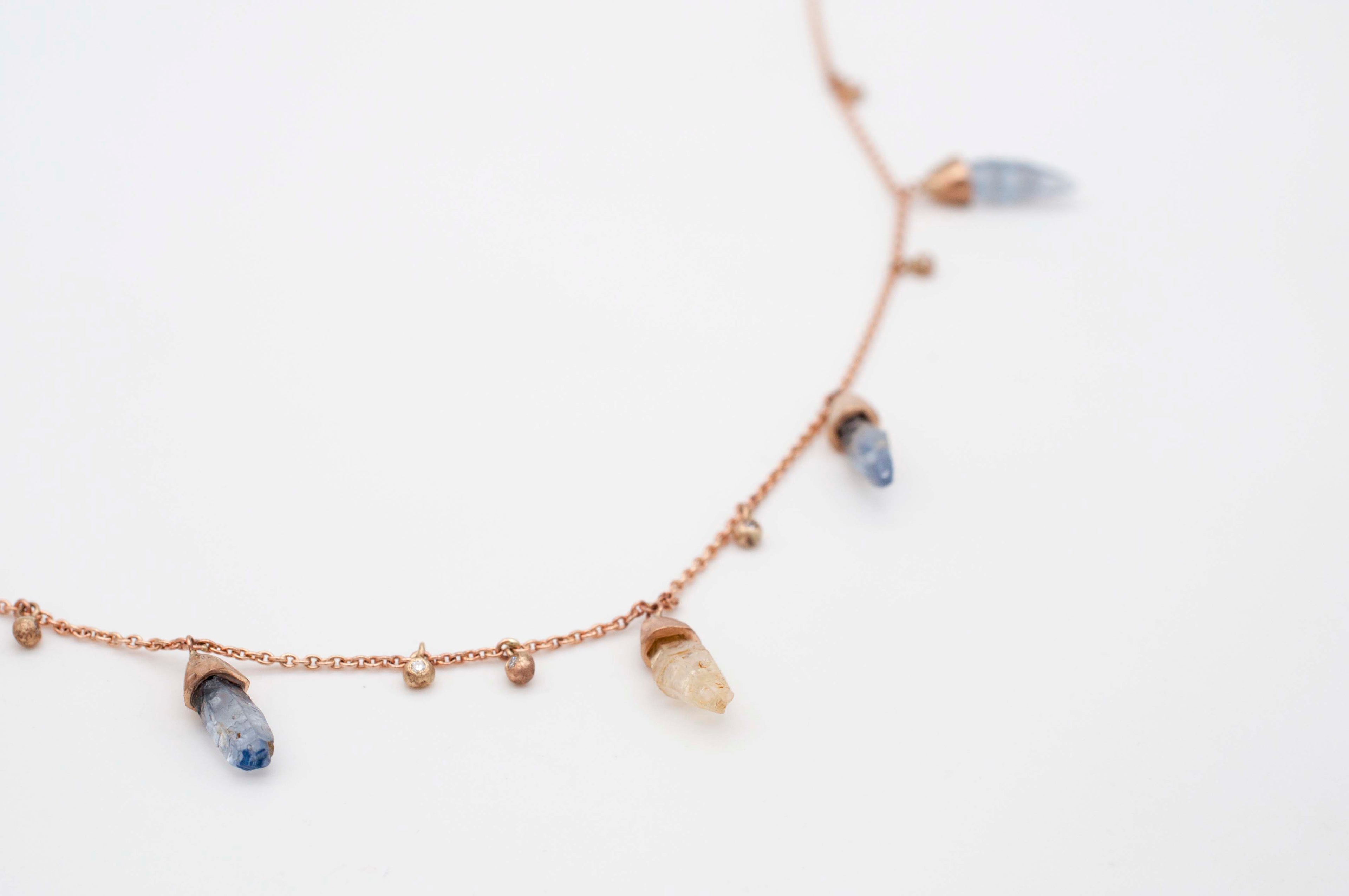 Sapphire Haze - Kette Reflektion image 0