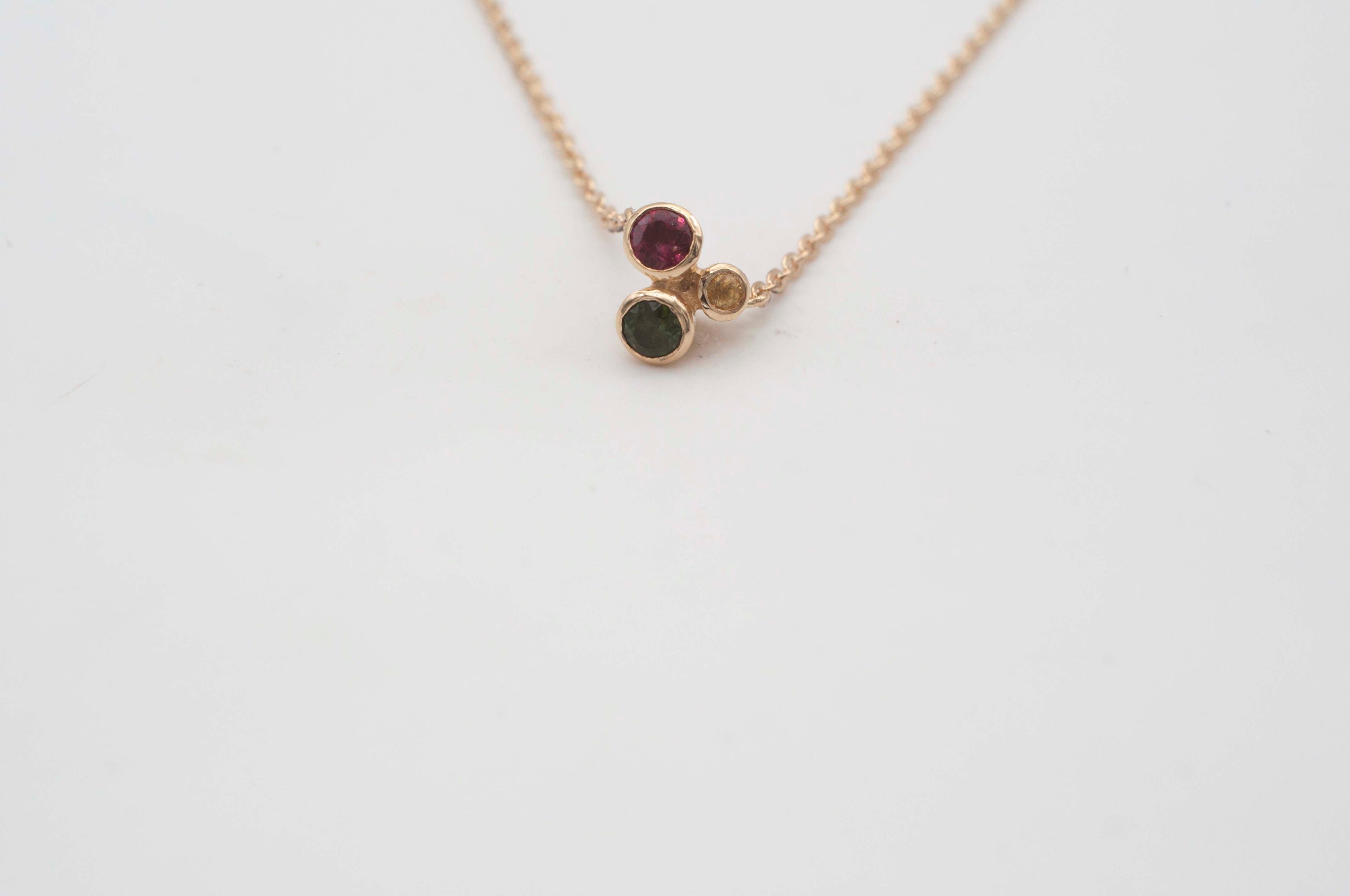 Kette - Tüte -Erdbeer Limette image 0