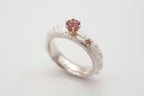 Weltenbummler - Ring - kleiner Prinz rosa und braun image 3