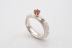 Weltenbummler - Ring - kleiner Prinz rosa und braun image 0