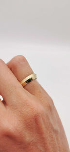 Eheringe - Tag und Nacht aus recyceltem Gold image 4