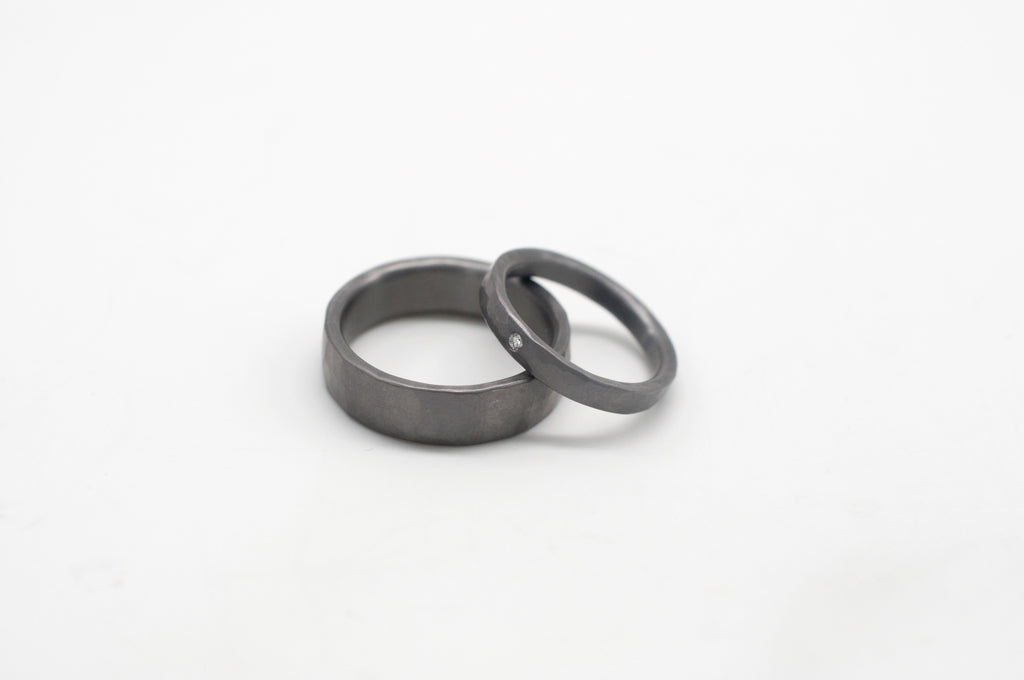 Tantal Eheringe -  Hammerschlag image 2