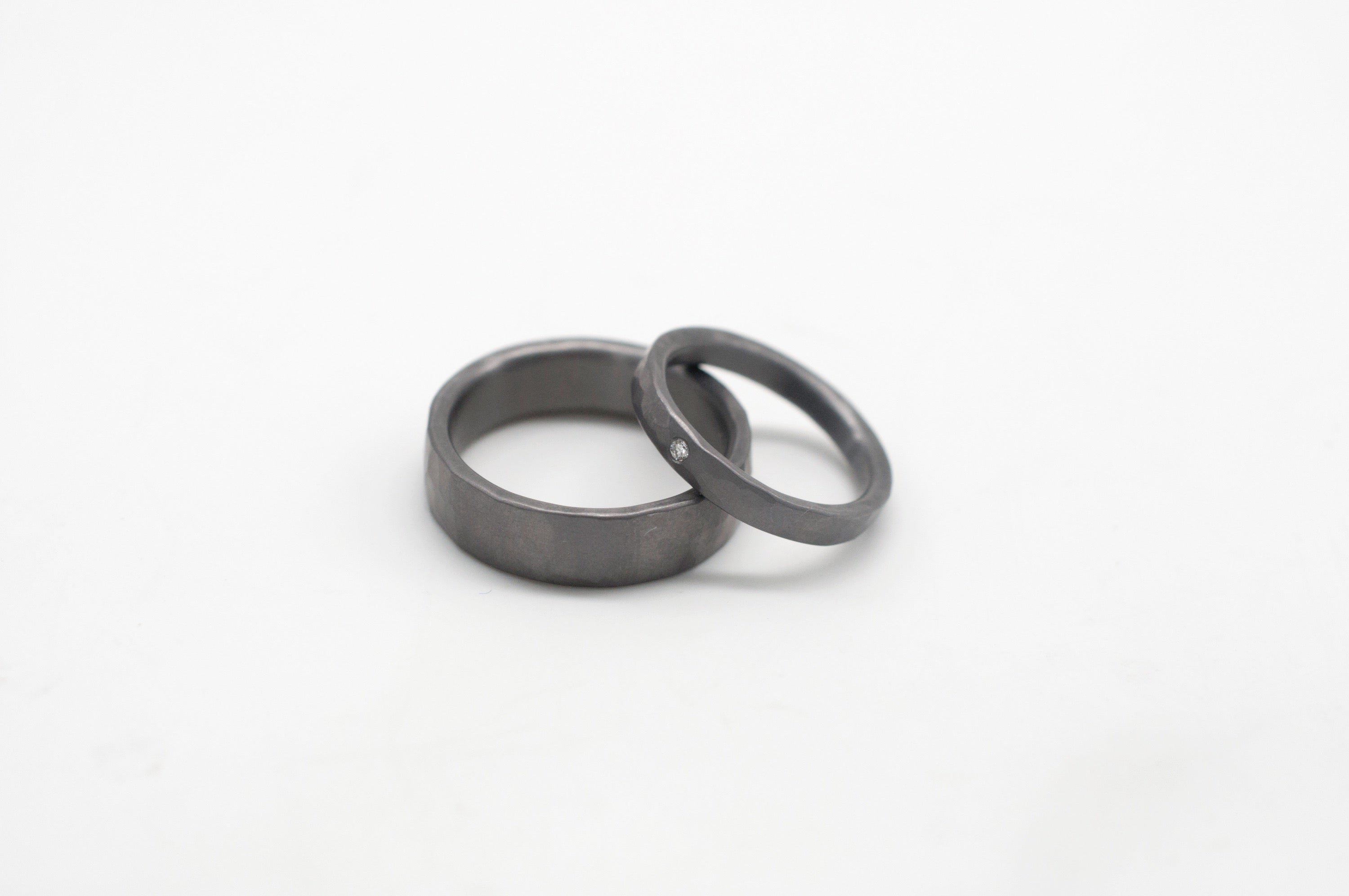 Tantal Eheringe -  Hammerschlag image 2