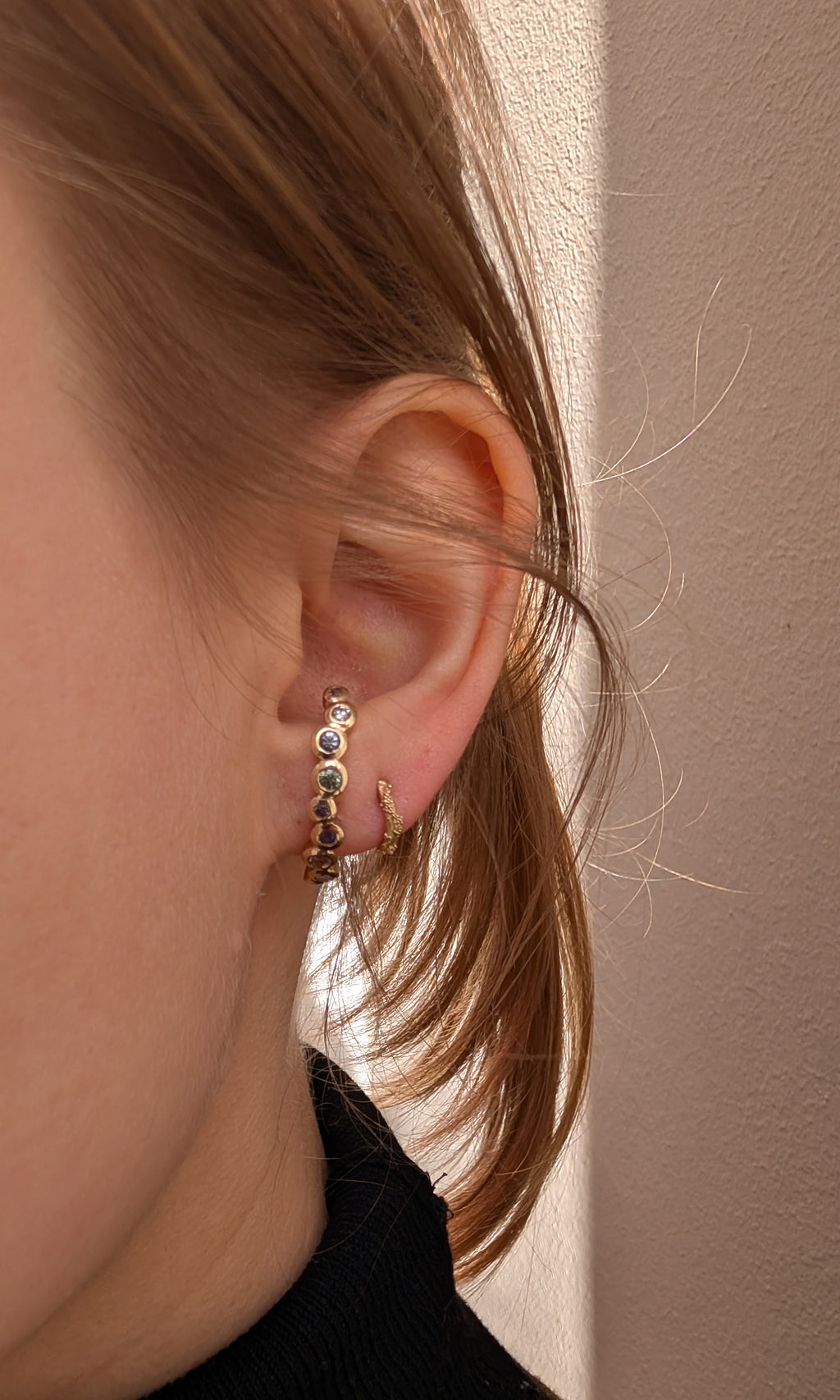 Earrings - Caterpillar